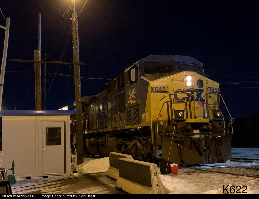 CSX 545 on K622